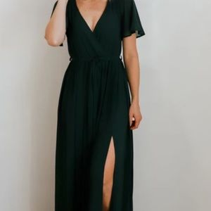 Baltic Born Brooklyn Dress in Emerald Green